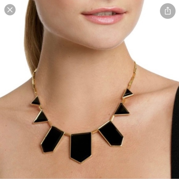 House of Harlow 1960 Blue Five Station Necklace - Picture 3 of 3